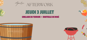 Afterwork 3 juillet